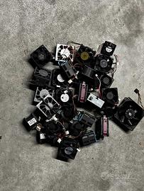 Lotto 23 Ventole Dissipatori per PC