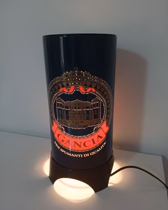 Lampada Vintage Gancia Spumanti Pubblicitaria Da T