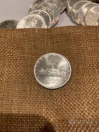 500 lire argento fdc