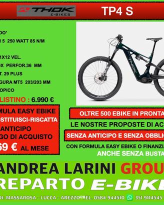 Ebike Thok Tp4S - Novità 2026