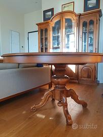 Tavolo estensibile in noce 120 + 40