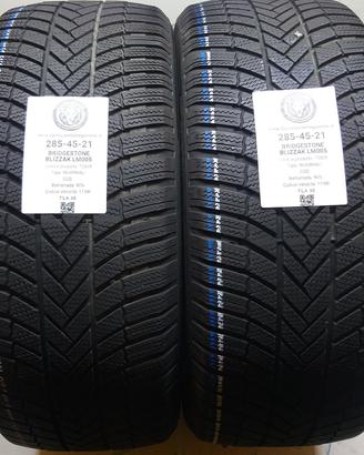 2 GOMME 285 45 21 BRIDGESTONE A72805