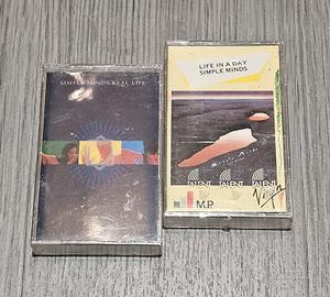 musicassette SIMPLE MINDS sigillate 