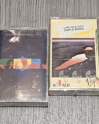 musicassette SIMPLE MINDS sigillate 