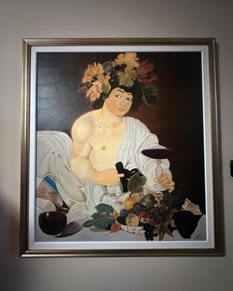 Quadro Caravaggio bacco adolescente