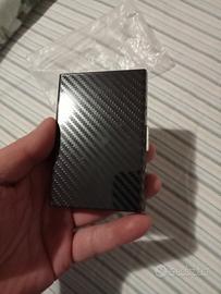 porta carte di credito in alluminio