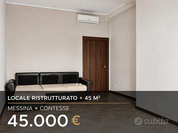 Locale commerciale ristrutturato di 45 m²