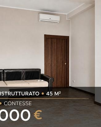 Locale commerciale ristrutturato di 45 m²