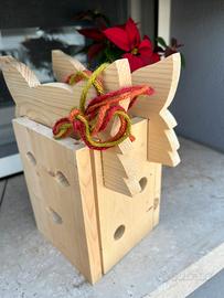 Lanterna fatta legno a mano