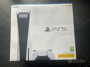 Ps5 fat con lettore - 825 gb - scatola originale