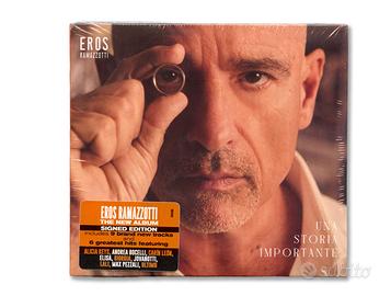 Eros Ramazzotti "Una Storia Important" AUTOGRAFATO