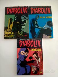 DIABOLIK-ANNO XVI-DEL 1977-NUM.13-14-15-ASTORINA
