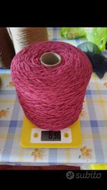 cordino rosa scuro con lurex