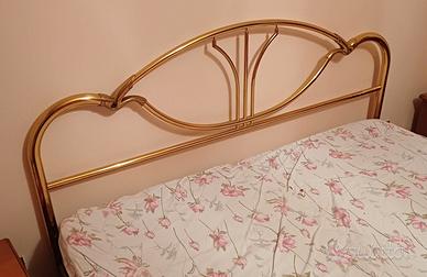 Letto in ottone