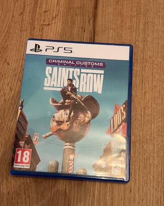 Saints Row edizione speciale ps5