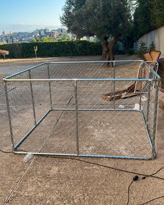 recinto per cane 230x230x175 +  Cuccia Omaggio 