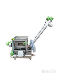 Gruppo defogliatura e lavaggio minifrantoio