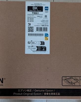 Inchiostro NUOVO originale EPSON T9661 - NERO