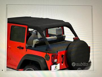 Per Wrangler JKU Bikini Safari più Deck cover