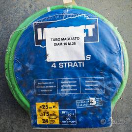 Tubo gomma irrigazione 25 metri