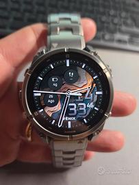 Garmin Fenix 8 47mm Sapphire Titanio + Bracciale