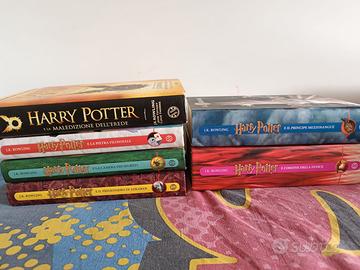 Lotto libri saga Harry Potter