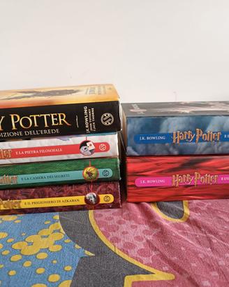 Lotto libri saga Harry Potter