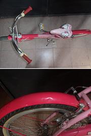 Bicicletta BIMBA originale HELLO KITTY bambina