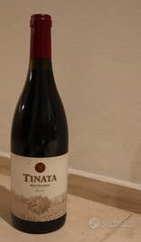 Bottiglia vino rosso Tinata Monteverro 2014