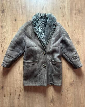 Cappotto montone vintage - Taglia 46