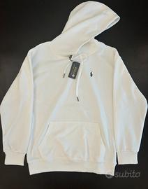Felpa con cappuccio Polo Ralph Lauren bianca M
