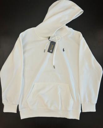 Felpa con cappuccio Polo Ralph Lauren bianca M