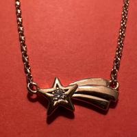 Dodo collana in oro rosa stella cometa