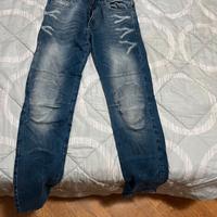 jeans moto taglia