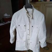giacca a camicia bianca mai usata