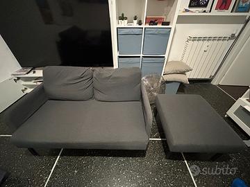 Ikea Divano Glostad + Poggiapiedi