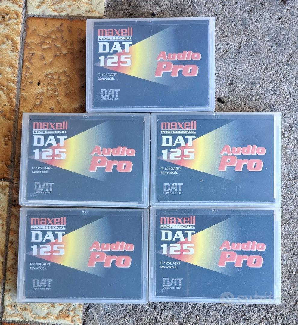 5 x Dat 125 Maxell audio pro - Audio/Video In vendita a Roma