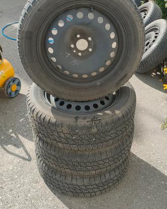 gomma invernale con mozzo fiat