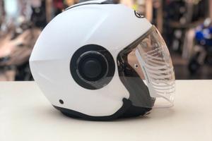 Casco jet i40 semi flat white