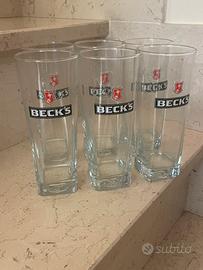 6 boccali birra Becks
