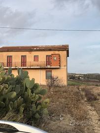 Terreno + casa + stallone + paglira