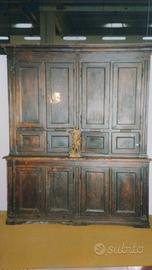 LIBRERIA PIEMONTESE IN NOCE MASSELLO,EPOCA 700