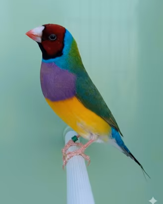 Diamanti di Gould giovani maschi