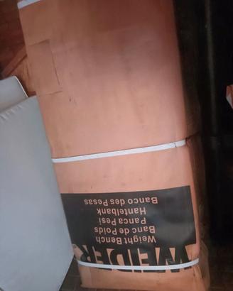 Panca pesi Weider pro 120 nuova
