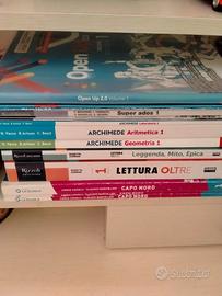 libri prima media volume 1