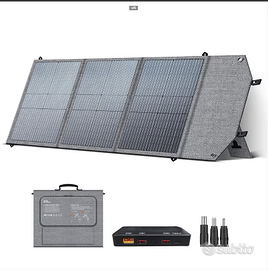 Pannello Solare Monocristallino Portatile 100W