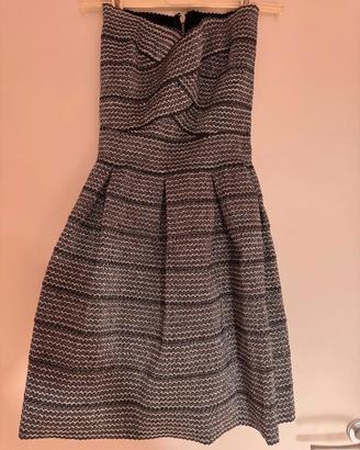Vestito elegante corto con brillantini 