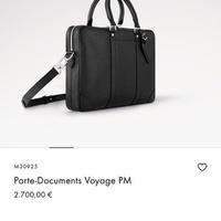 Porta documenti Louis Vuitton in pelle NUOVA !