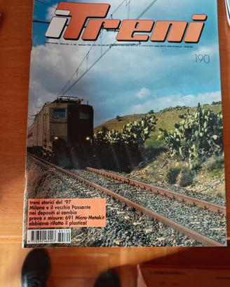 Collezione circa 300 riviste ferroviarie I TRENI