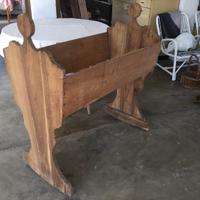 culla a dondolo artigianale